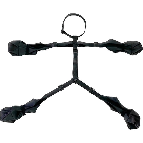 Dog Suspender Booties, Waterproof Dog Rain Paw Bo_ot Leggings Anti-Slip, Adjustable Suspender for Dogs Winter Snow Rain Hiking Paws Protector Outdoor Dust-Proof Pants