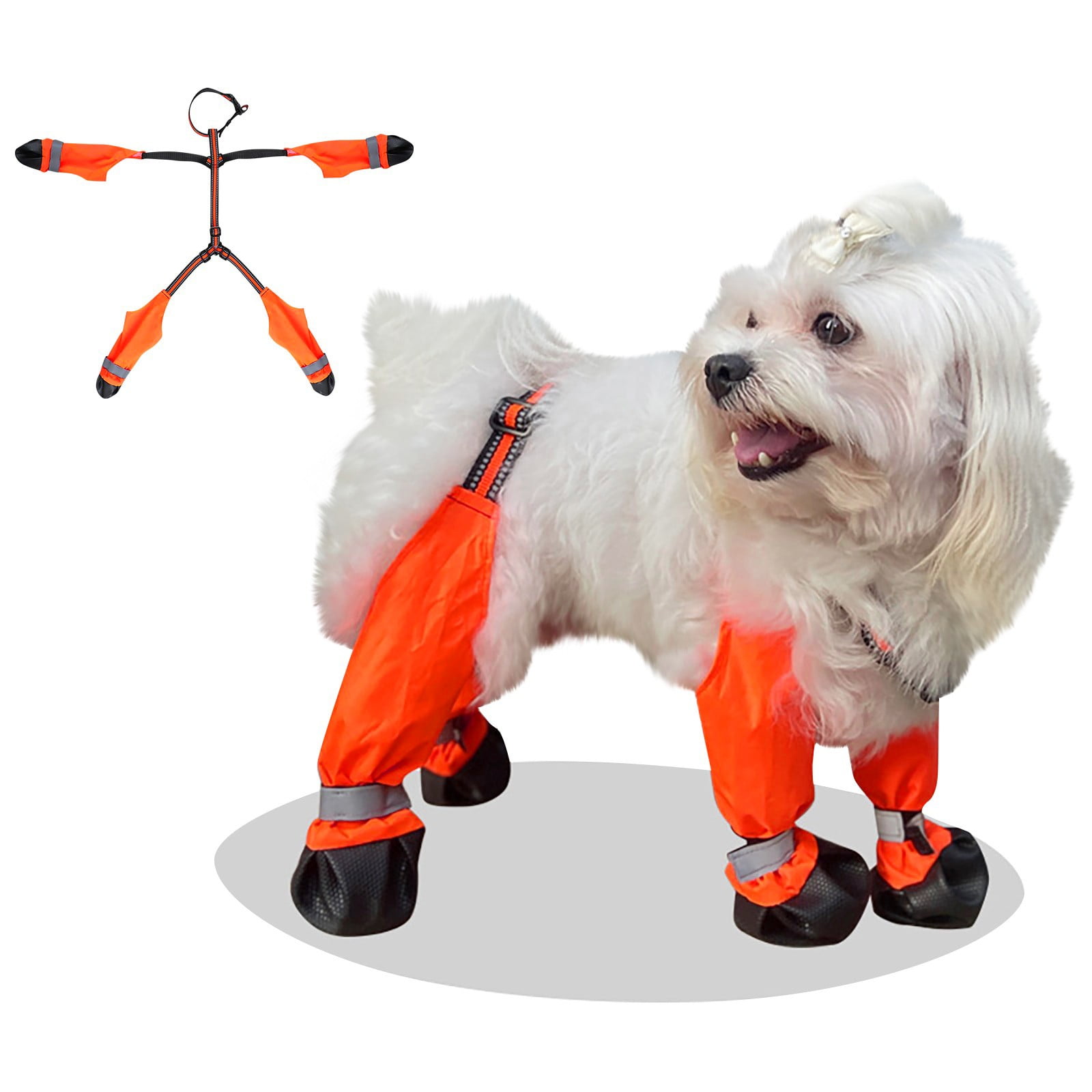 Adjustable Waterproof Dog Shoes for Outdoor Adventures