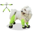 thumbnail image 1 of Dog Suspender Boots, Canada Pooch Tall Dog Boots Anti- & Fall Waterproof Dog Shoes Leggings, Adjustable Suspender Boots for Dogs Winter Snow Rain Hiking Paws Protector Green XL, 1 of 7