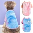 thumbnail image 1 of Dog Sweater, Fleece Dog Winter Warm Coat, Super Soft Cute Pet Sweatshirt Jacket for Cold Wheather for Small Medium Dog Cat Clothes Apparel, 1 of 8