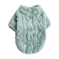 thumbnail image 1 of Dog Sweater Pajamas for Small Medium Dogs, Cute Turtleneck Winter Clothes for Girl or Boy, Warm Puppy Onesie Outfit for Chihuahua, Yorkie, and Christmas, 1 of 6