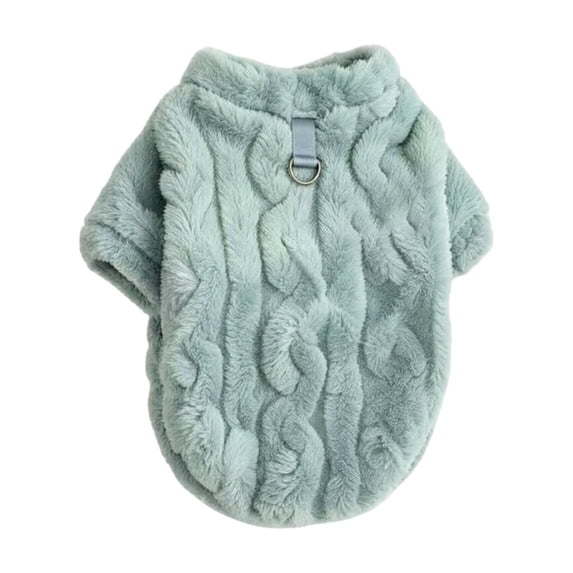 Dog Sweater Pajamas for Small Medium Dogs, Cute Turtleneck Winter Clothes for Girl or Boy, Warm Puppy Onesie Outfit for Chihuahua, Yorkie, and Christmas