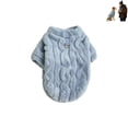 thumbnail image 1 of Dog Sweater Pajamas for Small Medium Dogs, Cute Turtleneck Winter Clothes for Girl or Boy, Warm Puppy Onesie Outfit for Chihuahua, Yorkie, and Christmas, 1 of 6