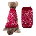 thumbnail image 1 of Dog Sweater Knitwear Pet Coats Winter Clothes Dog Apparel & Accessories Christmas Hooded Camouflage Pet Sweater Small Medium Dog Clothes(XS)C, 1 of 5