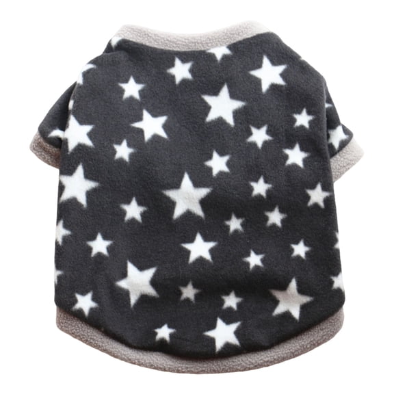 Dog Sweater Puppy Clothes, Denbek Warm Dog Sweater, Soft Puppy Clothes with Star Pattern, Fashionable Dog Shirt, Winter Sweatshirt for Small Dogs and Chihuahua Puppies