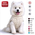 thumbnail image 1 of Dog Sweater for Small Medium Dogs, Warm Comfortable Winter Pet Clothes, Cute Knitted Sleeveless Puppy Sweater for Cats, Dog Apparel & Accessories Fall Winter by MPOISVA, 1 of 8