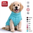 thumbnail image 1 of Dog Sweater for Small Medium Dogs, Warm Comfortable Winter Pet Clothes, Cute Knitted Sleeveless Puppy Sweater for Cats, Dog Apparel & Accessories Fall Winter by MPOISVA, 1 of 8