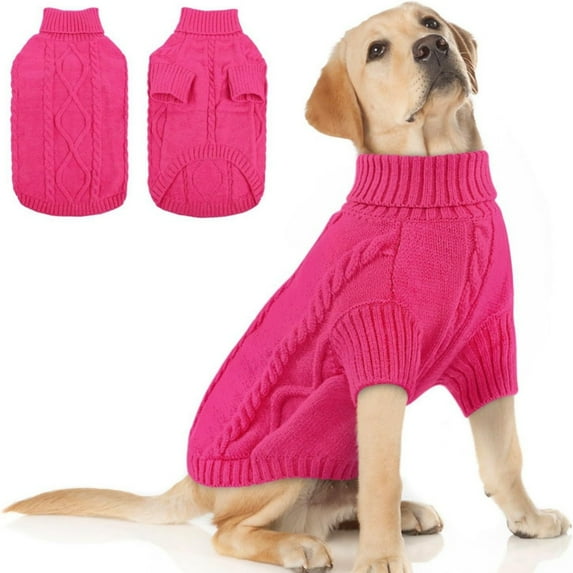 Dog Sweater Small Medium Large Soft Knitted Christmas Clothing ...