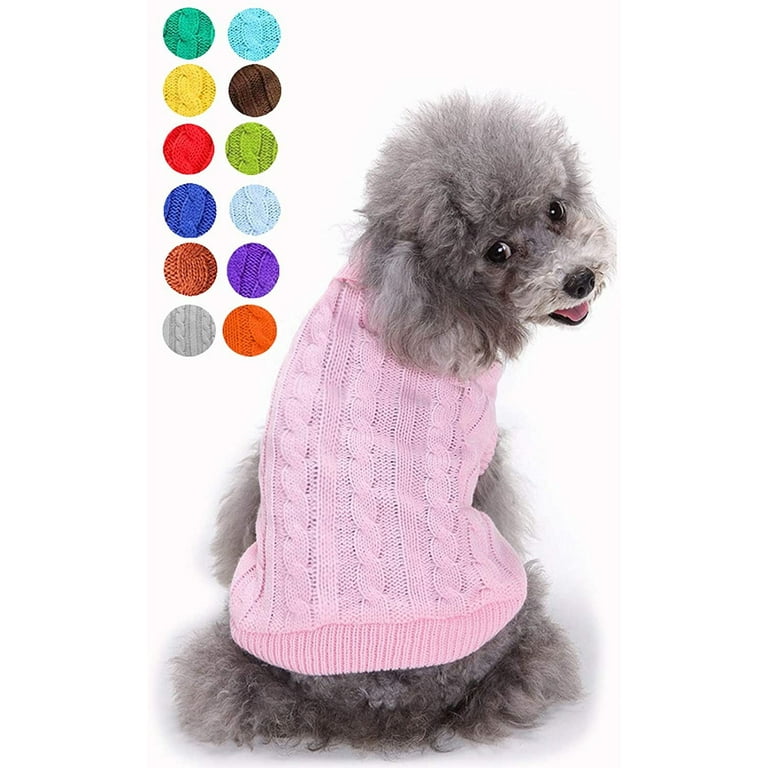 Medium size dog sweater hot sale