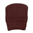 thumbnail image 1 of Dog Sweater for Small Dogs, Turtleneck Knitted Pullover Sweatshirt, Classic Winter Warm Pet Sweater for Boy Girl Cat Sweater(Brown,L), 1 of 2