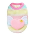 thumbnail image 1 of Dog Sweaters for Small Dogs Girl,Cute Puppy Teacup Chihuahua Dog Coat Clothes Puppy Outfit Size XXXS XXS XS,Warm Flannel Small Dog Sweaters for Winter L7U2 Clearance, 1 of 1