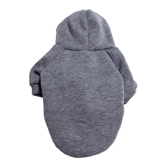Dog Sweaters for Large and Small Dogs Letter Print Cute Hoodie Dog Sweater Soft Clothes Dog Hoodie Sweatshirt,Grey,M