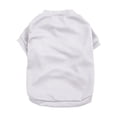 thumbnail image 1 of Dog T Shirt, Denbek Soft Cotton Dog Clothes Stretchy T-Shirt Cat Shirt Breathable Puppy Outfit Kitten Apparel Pet Pullover Tee Blank Basic Sweatshirt, 1 of 9
