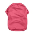thumbnail image 1 of Dog T Shirt, Denbek Soft Cotton Dog Clothes Stretchy T-Shirt Cat Shirt Breathable Puppy Outfit Kitten Apparel Pet Pullover Tee Blank Basic Sweatshirt, 1 of 9