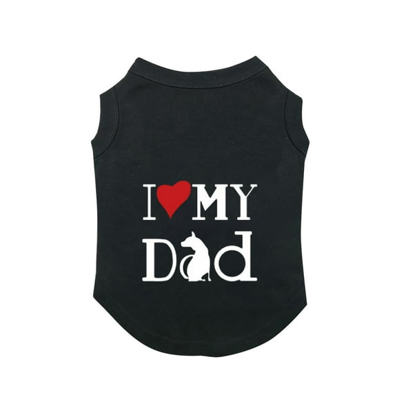 Dog T-Shirt Dog Clothes Printed Dog Shirts Puppy T-Shirts Cute Pet Cotton Clothes Doggie Shirt for Small Medium Dog Apparel Summer,XS