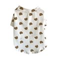 Dog T Shirt Short Sleeve Breathable Sweat Absorbing Stretchy Cute