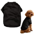 thumbnail image 1 of Basic Pet Dog Shirts, Soft Cotton Breathable Pullover T-Shirt Design for Small Medium Dogs Cats Puppy Daily Wear, 1 of 10