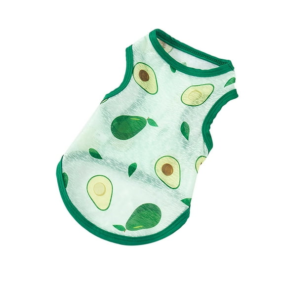 Dog T Shirts Dog Shirt Print Vest, Soft and Cool Dog T Shirt Vest Clothes, Lightweight Stretchy Pet Vest, Summer Dog Sleeveless Clothes for Medium Large Pets,XS