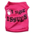 thumbnail image 1 of Dog T Shirts for Small Dogs Dog Clothes Fashionable Sleeveless Pet Vest Printed Dog Shirt, Ideal for Small, Medium, and Large Dog,M, 1 of 1