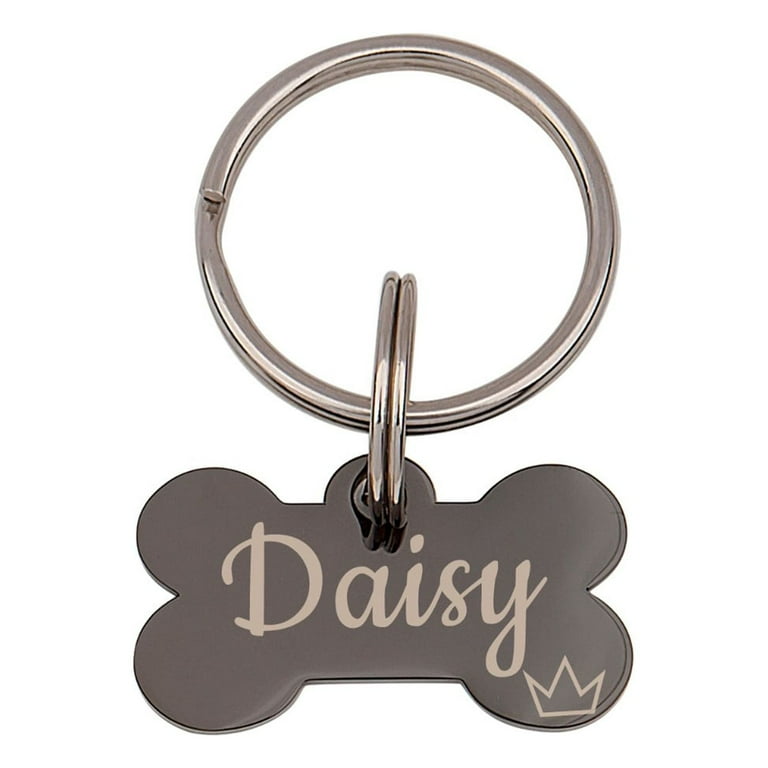 Funny dog tag shop engraving