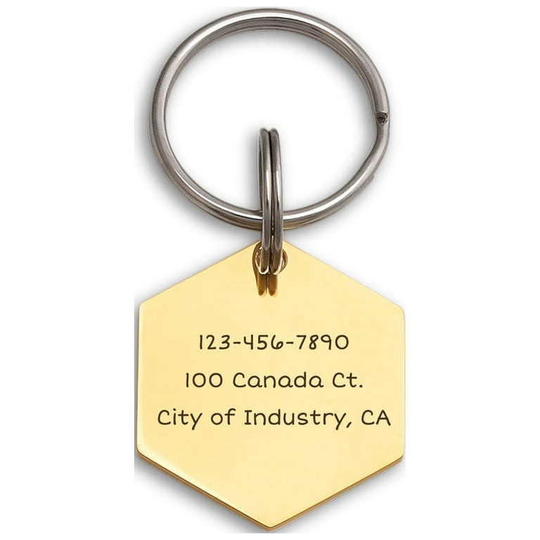 Get dog on sale tags made