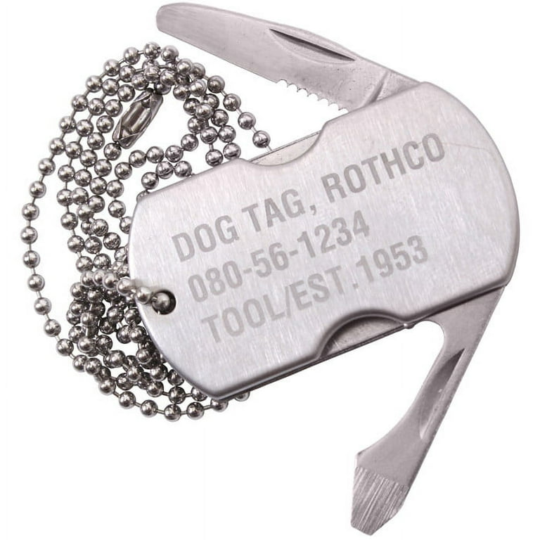 Rothco Dog Tag Chain - Black