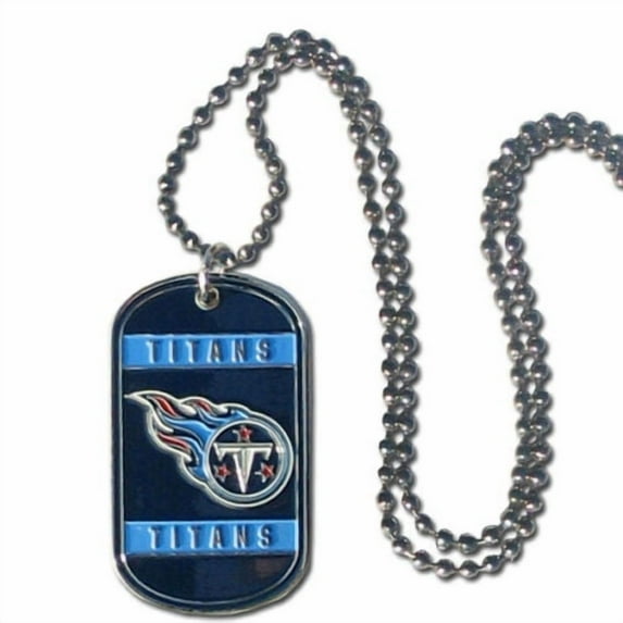 Dog Tag Necklace Pendants Chain NFL