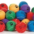 thumbnail image 1 of Dog Tennis Balls 2.5 inch Extra Durable Colorful Toys Bulk Available Colors Vary (5 Balls), 1 of 1