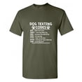 thumbnail image 1 of Dog Texting Codes Christmas Apparel Adult Humor Novelty Sarcastic Premium Tshirt Xmas Holiday Anniversary Gift Hilarious Funny Graphic Tees, 1 of 5