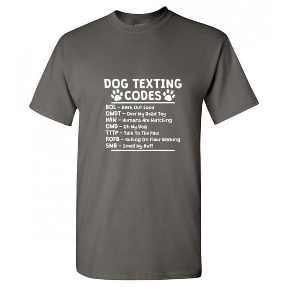 Dog Texting Codes Christmas Apparel Adult Humor Novelty Sarcastic Premium Tshirt Xmas Holiday Anniversary Gift Hilarious Funny Graphic Tees
