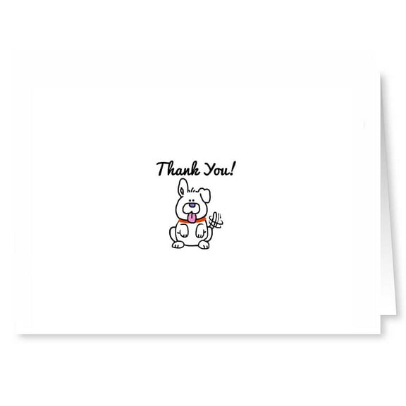 Dog Thank You Note Cards - 10 Count Boxed Set Note Card