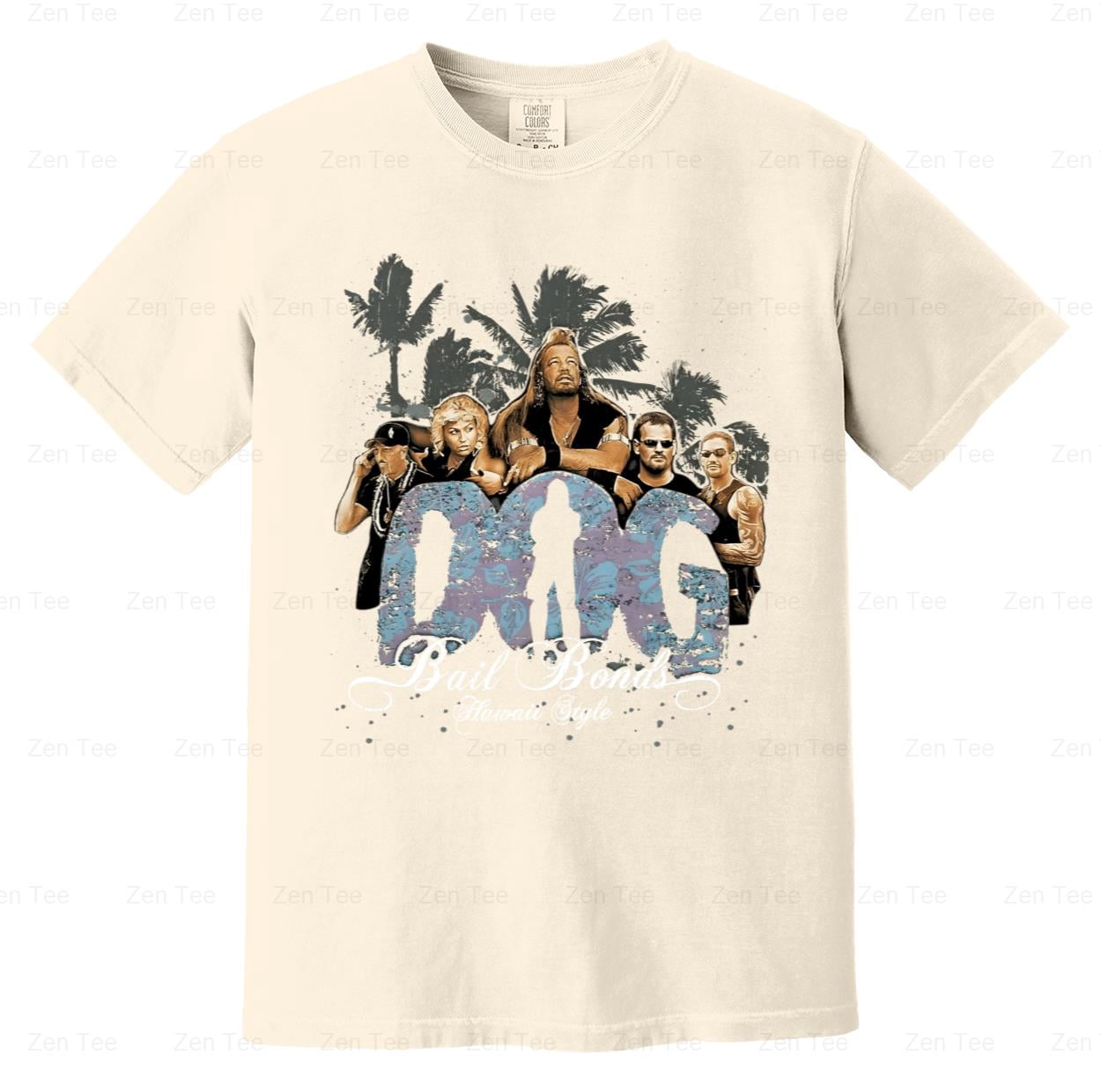 Dog The Bounty Hunter Duane Chapman TV Show Fan Comfort Color T-Shirt ...