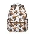 thumbnail image 1 of "Dog Themed Backpack for School & Travel - Cute Durable Laptop Backpack for College Students, Pet Lovers, Work & Daily Commute, Waterproof Design with Spacious Pockets", 1 of 6
