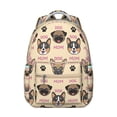 thumbnail image 1 of "Dog Themed School Backpack for College Students - Large Capacity Bookbag with Laptop Sleeve, Cute & Durable Design, Waterproof Material for All Seasons", 1 of 6
