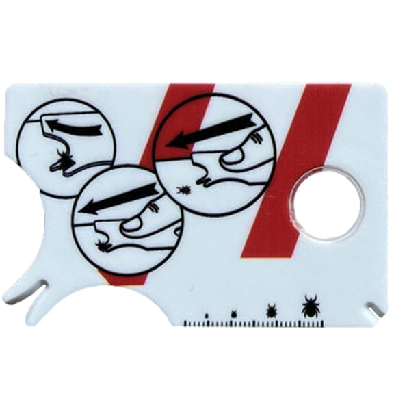 Dog Tick Remover Tools|Cat Tick Remover|Pocket Gnat Catcher Magnifying Glass Card Quick for Cat Park