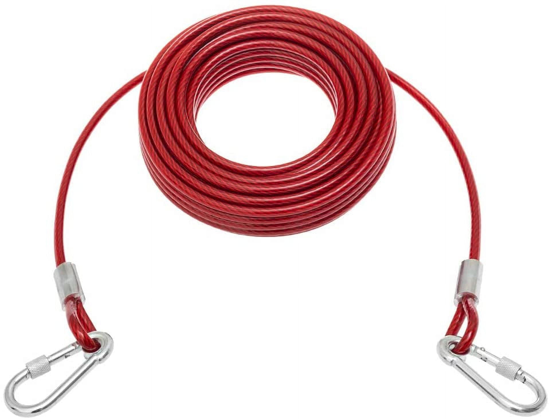 Heavy duty tie out cable discount