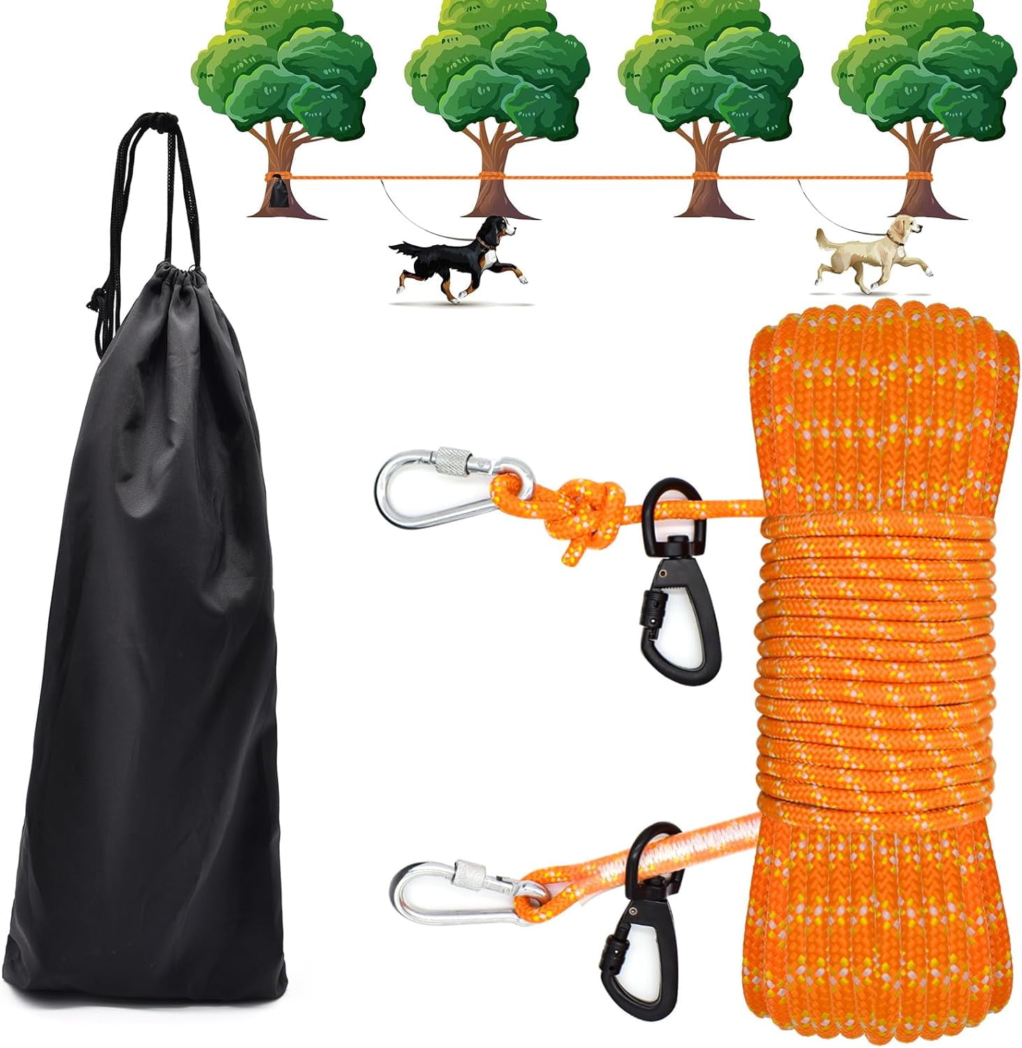 100 ft dog cable 2025