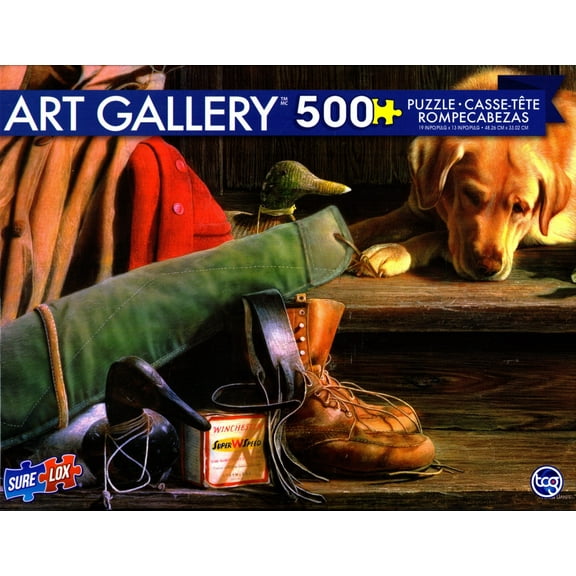 Dog Tired by Kevin Daniel 500 Piece Puzzle