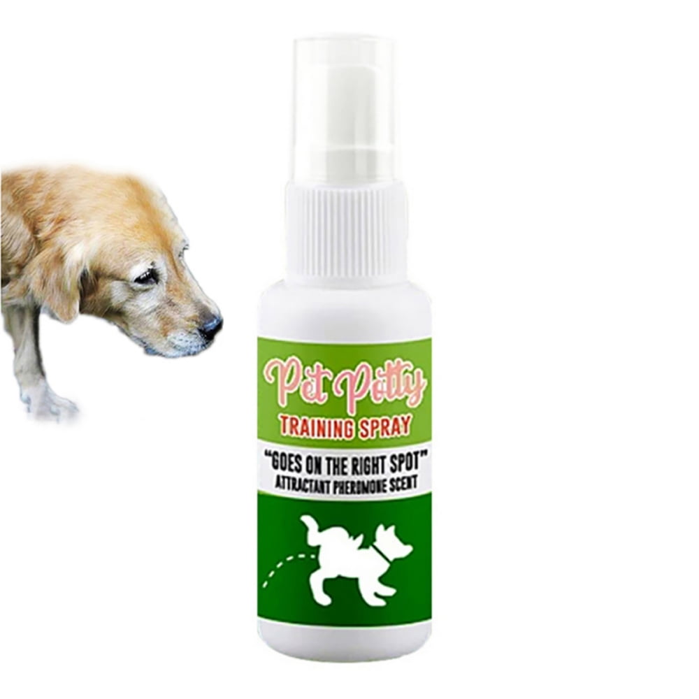 Dog Toilet Training Aid Spray Attractive Scent Helps Train Puppies & Dogs Where to Potty