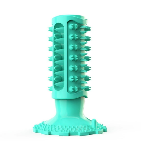 Dog Toothbrush, Dog Chewing Toy, The Dog Will Make A Sound When Chewing, The Bottom Suction Cup Design Can Be Attached To Any Surface