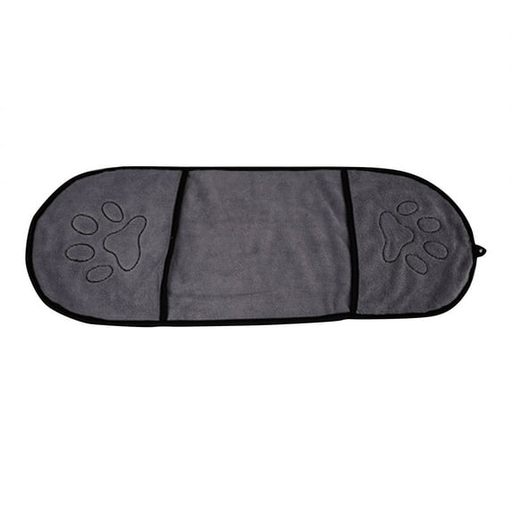 Dog Towels For Drying Dogs, Super Absorbent 10X Water Absorbency Fast Drying Machine Washable Microfiber Chenille Pet Bath Towel, 25 X 9 Inches Size For All Dogs Indoor Outdoor