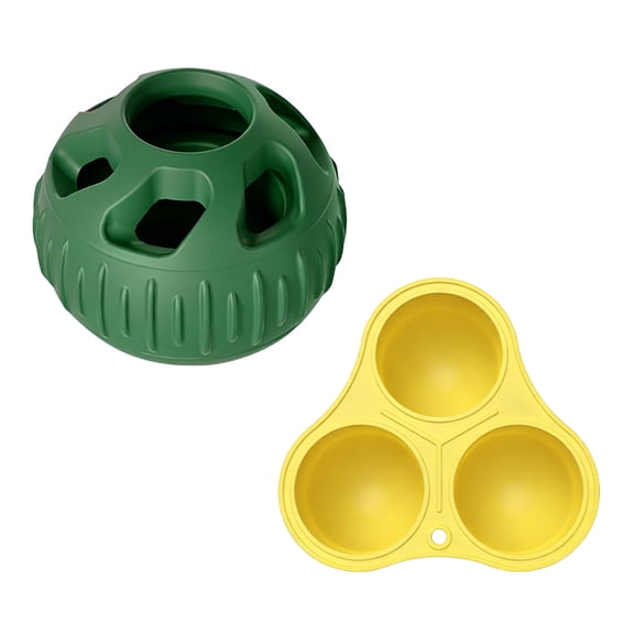 Dog Toy, 2026 Upgrade Dog Toys to Keep Them Busy Interactive Frozen Treats Dispenser Dogs Toy Refill Rubber Ball Freezable Food Puppy Dog Chew Toys for Aggressive Chewers Interactive Toys