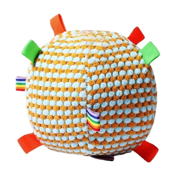 Dog Toy Ball For Teeth Cleaning, Interactive Self-Entertainment, Plush Eco-Friendly Pet Chew Toy, Ideal For Large Dogs Interactive Play And Chewing
