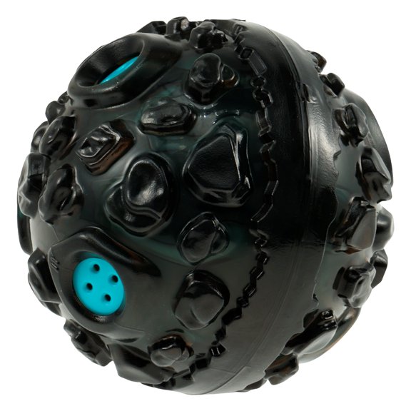 Dog Toy Ball with Fun Squeaky Giggle Sound Interactive Dog Wobble Toy Multifunctional Squeaky Dog Ball Dog Teeth Cleaning Ball for Dogs Playing Training