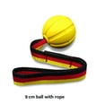 thumbnail image 1 of Dog Toy Balls On a Rope for Small Medium Large Dogs Chewers, Durable Interactive Ball for Training Dogs, EVA Foam Ball Floats, 1 of 9
