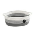 thumbnail image 1 of Dog Toy Basket, Toy Box And Bins For Dog Cat Storage, Large Woven Rope Basket For Blanket Storage, Living Room, Bedroom, 1 of 2