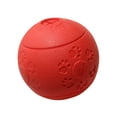 thumbnail image 1 of Dog Toy Durable Rubber Interactive Treat Dispensing Ball For Puppies And Large Dogs Feeding And Play(Red-2.56In), 1 of 4