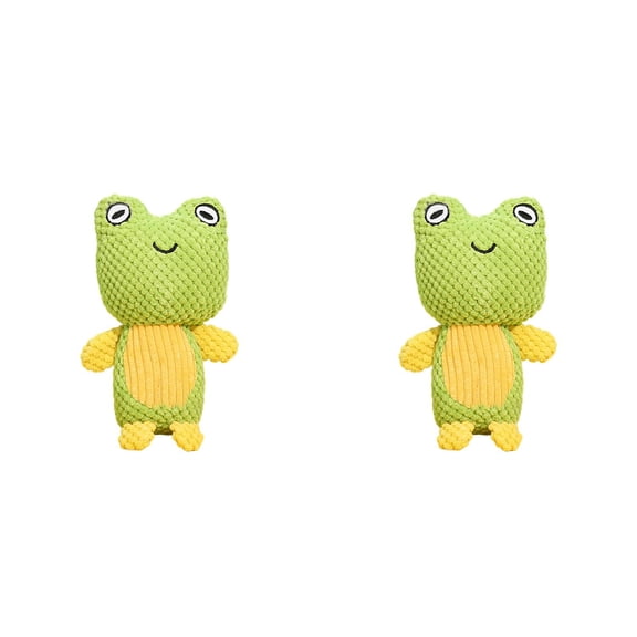 Dog Toy Frog Toy Dog Squeak With Ringing Paper Toy Animal Dog Chew Toy Pet Interactive Toy Suitable For Puppies Small Dogs Medium Dogs