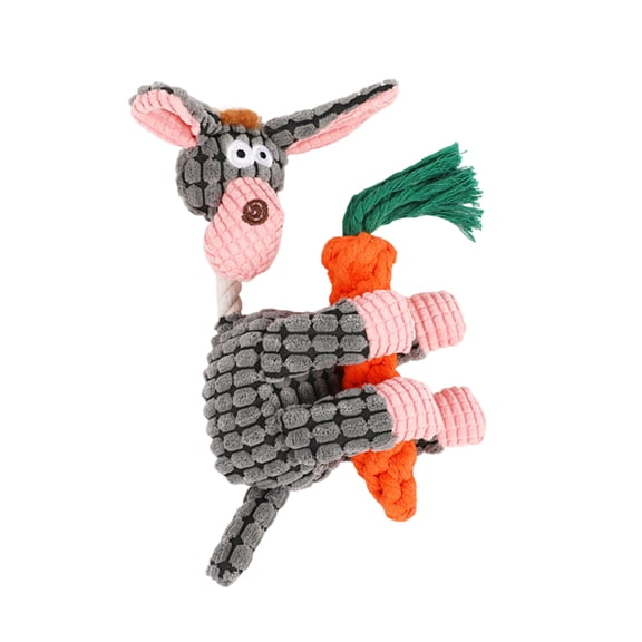 Dog Toy Plushies, 2026 New Indestructible Plush Dogs Toys for Aggressive Chewers Stuffed Toys for Small Medium Large Animals Indoor Pups Teething Gifts for Families Durable Teeth Cleaning Play(a)