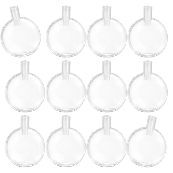 Dog Toy Refill Squeakers 12 Pack, Round Pet Sound Inserts in EVA, Frosted Replacement Pieces for Restoring Squeaky 3 x 3.9 x 1.6 cm